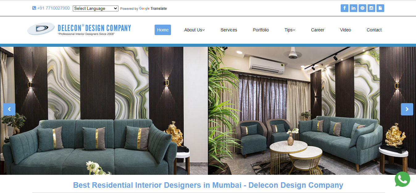 Delcone Design Company interior designers in mumbai